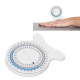 Physical Therapy Inclinometer Bubble Inclinometer Good Sealing Dial Scratch Proof Range of Motion Measuring Tool