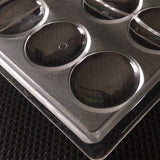 Design Oblate Mold Volcanic Polycarbonate Chocolate Moulds PC Candy Forms