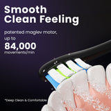X Pro Sonic Electric Toothbrush Rechargeable IPX7 Waterproof Ultrasound Whitener Brush Automatic Ultrasonic Teethbrush Kit