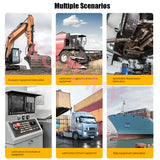 Gun High Pressure Excavator Lubricating Oil Injector Fat Rechargeable Electric Grease hine
