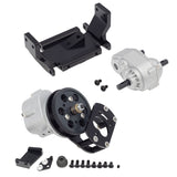 Metal R3 Single Speed Gearbox And Transfer Case Set For RC4WD D90 Gelande II D110 G2 FJ40 1/10 RC Crawler Car Upgrades