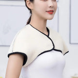 Portable Warmer Wrap Support Back Protector Brace Pad Breathable Absorbs Shoulder Chronic Iammation Pain Relief
