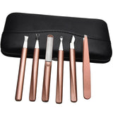 Fashion Manicure Pedicure Set with Case Nails Clipper Kit Stainless Steel Travel Home Nail Care Tools 11pcs