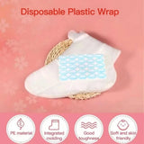 100PCS Transprent Disposable Bags Prevent Infection Remove Chapped Foot Hand Care SPA Wax Covers Bath Gloves Socks