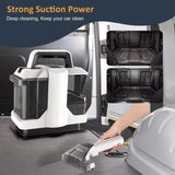450W Handheld Corded Spot Cleaner - 15Kpa for Wet Fabric, Carpet, Sofa, Pet & Car Cleaning