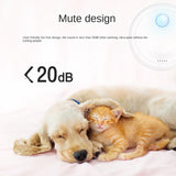 1 Piece Portable Air Cleaner Pets Deodorization For Cats Litter Box Deodorizer Dog Toilet Black