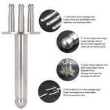 Magnetotherapy Discharge Meridians Point Lymphatic Acid Drainage Massage Magnetic Fork Acupoint Pen Therapy Stick