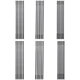 36Pcs Scroll 127mm Carbon Steel Fretsaw with Cross Pin 15/18/24 Teeth Standard Fine Cut Saw Blades