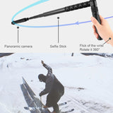 Camera Selfie Stick Traveg Handheld Monopod Tripod Photography