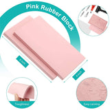 Rubber Making Kit,Block Printing Tool Kit,Linoleum Cutter with 6 Type Blades,Tracing Paper for Craft Stamp Carving