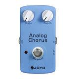 JOYO JF-37 Chorus Analog Electric Guitar Effect Pedal with True Bypass BBD Chip with True Bypass Guitar Pedal Guitar Parts
