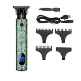 RESUXI LM-400/300/800/911 Stainless Steel T Blade Trimmer Men Shaver Rechargeable Baldheaded Hair Clippers Cutting hine
