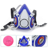 Self-Suction Half Facepiece Particulate Anti-Dust Respirator With 2 Filter Cottons Chemical Industry Protection Mask
