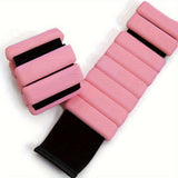 1pair Yoga Weighted Bracelets, Silicone Weighted Wrist Bands