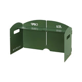 Foldable Gas Stove Windshield with Storage Layer - Ultra-Light Portable Camping Accessory
