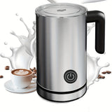 1pc, Electric Milk Frother, Automatic Split Hot And Cold Dual Purpose Milk Frother Milk Frother Kettle Electric Milk Frother Machine