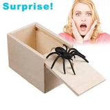 2Pcs Prank Box Handcrafted Wooden Spider Money Surprise In A Box, Pranks Stuff Toys Set Kit For Adults And Kids