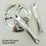Brand New Cranet Chainset Crank Alloy Chainwheel Easy To Use Fixie Road Replacement. Sier Single Speed