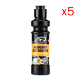 120ml Car Restoration Polishing Kits Headlamp Scratch Remover Cleaning Paste Remove Oxidation Headlight Polish Liquid