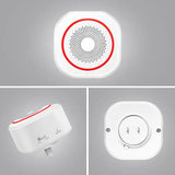 Smart System+Doorbell 3in1 P2P PIR Motion Detector Door Contact Home Security Alarm Sensor
