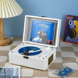 High Quality Retro CD Player Fever Integrated Lossless Built-in Speaker Wireless Bluetooth USB Playback Rechargeable Hot Sale