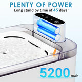 3L Rechargable Wireless Sensor Cat Auto Drinking Fountain For Cats Dog Drinker Pet Water Dispenser Bowl