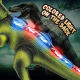 Remote Control Dinosaur Toys For Kids, Light Up And Realistic Roaring Sound T Rex Robot Dinosaur Toy For Boys