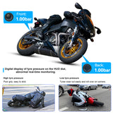 6.25 Inch Motorcycle Navigator with 1080P Rear Camera Support Driving Record Wireless Carplay Android Auto Tire Pressure Detect