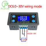 XY-WJ01 Delay Relay Module With Digital LED Dual Display Cycle Timing Circuit Switch