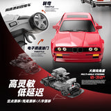 New Four-wheel Drive 1:16 Retro E30 Sports Remote Control 4WD 30km/h High Speed Drift 2.4G CVT RC Car Toy Boy