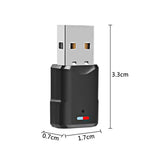 Mini USB Adapter Wireless Bluetooth 5.0 Audio Transmitter for PS4 Computer Laptop Speaker Support Pairing 2 Headsets