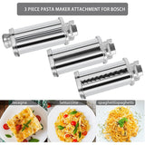 Roller Attachment for Bosch Kitchen Mixer, Pasta Sheet Roller, Spaghetti & Fettuccine Cutter Maker Accessories C