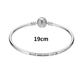 Simple Heart-shaped Moonstone Bracelet With Heart