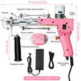 Electric Carpet Weaving cking hines Upgrade 2 In 1 Tufting Gun