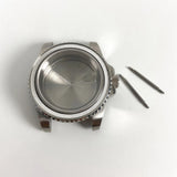 40mm Accessories SUB Stainless Steel Watch Case Sapphire Glass Ceramic Ring +Watch Band Set for 8215 2813 Movement