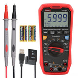 UNI-T UT61B + UT61E+ UT61D+ Digital Multimeter Professional Auto Range True RMS AC DC Voltage Current Capacitance Tester