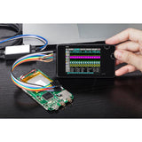 DSO213 Nano Mini DSO Pocket Size Quad Pocket 4CH Digital Oscilloscope DS213 with Metal Cover Update from DS203 DSO203 LA104