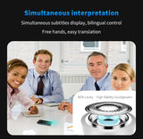 Portable S85 Translator Device Big Screen 138 Languages Voice Tradutor Intelligent Real-time Translating Offe 2024 Hot Sale
