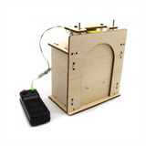 Wooden Lift No. 1 Self-Made House Garage Model Electric Door Kit DIY Technology Gizmo