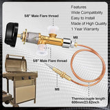 Low Pressure Fireplace Failure Safety Control Vae Kit Gas Heater Thermocouple Replacement 5/8-18UNF