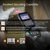 Android 10 Handheld POS PDA Terminal 1D 2D QR Barcode Scanner Reader Support 3G 4G GPS WiFi Bluetooth with 4.0 Inch Touchscreen