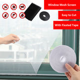 Mesh 4 x 5 FT Roll Replacement for Window Door and Screen Protection Patio Screens