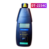 DT2234B DT2234C Laser Optical Non-Contact Tachometer Multifunctional Speed Measuring Instrument Digital Speedometer