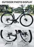 Eslnf Bicycle Rack Multi-slot Adjustment Display Stand Mountain Road Placement Bike Wooden Parking Bracket