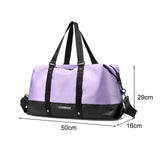Sport Gym Men Women Outdoor Waterproof Separate Space For Shoes Oxford Wee Travel Duffel Bag for Swimming