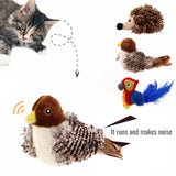 Guiwei teaser stick sound simulation cat toys teething parrot hedgehog mouse bird