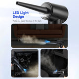 Duster Electric Rechargeable Cordless Blower Compressed Air For Cleaning Computer Keyboard Camera Car Home