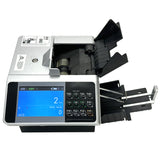 Rechargeable vertical infrared banknote counting foreign currency, multi country currency verification machine for RMB, Hong Kong, UK, US, Europe and Thailand, etc. 6100