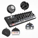 WORLDE EasyControl.9 Portable Mini USB 9 Slim-Line Control MIDI Controller