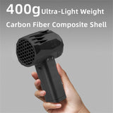 X64 Violent Air Blower Turbo Jet Handheld Brushless Motor Powerful Thrust 1.4kg/s 20W Wind Speed 240km/h Industrial Duct Fan